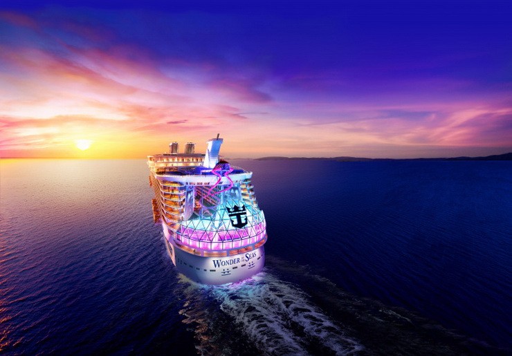 Royal Caribbean 's latest evolution, the world's largest cruise ship