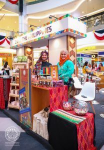 Booth exhibit of Region IX – Zamboanga Peninsula during the launch of SALAAM: The Halal Travel and Trade Expo Philippines 2024 held last June at Gateway Mall 2 Activity Center in Cubao, Quezon City.