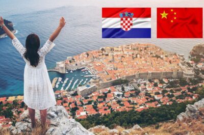 Chinese Tourists in Croatia